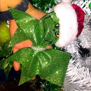 Grinch The Cheer Bow - 1 left available